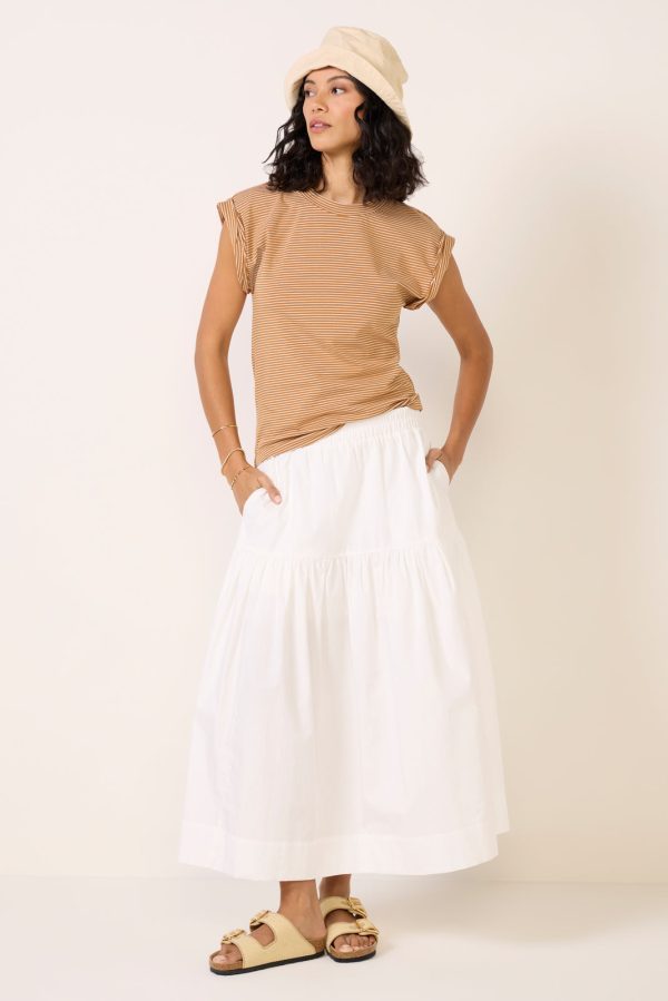 Olivia Rolled Sleeve Tee - Image 4