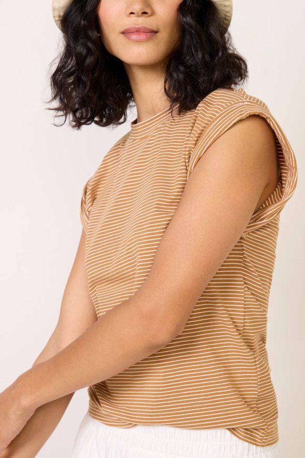 Olivia Rolled Sleeve Tee - Image 2