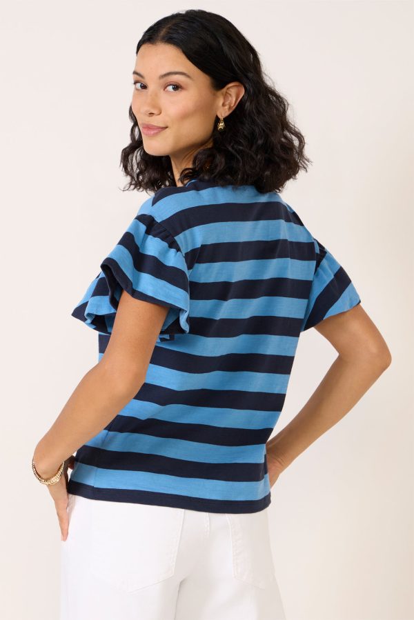 Camille Ruffle Sleeve Top - Image 4