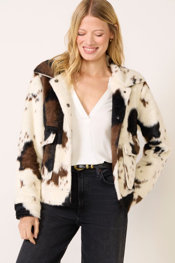 Maggie Cow Print Jacket - Image 5