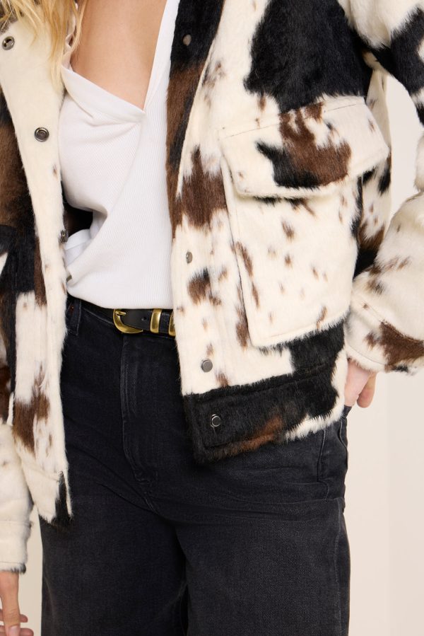 Maggie Cow Print Jacket - Image 3