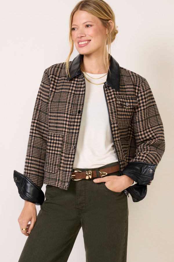 Dakota Plaid Wool Jacket - Image 3