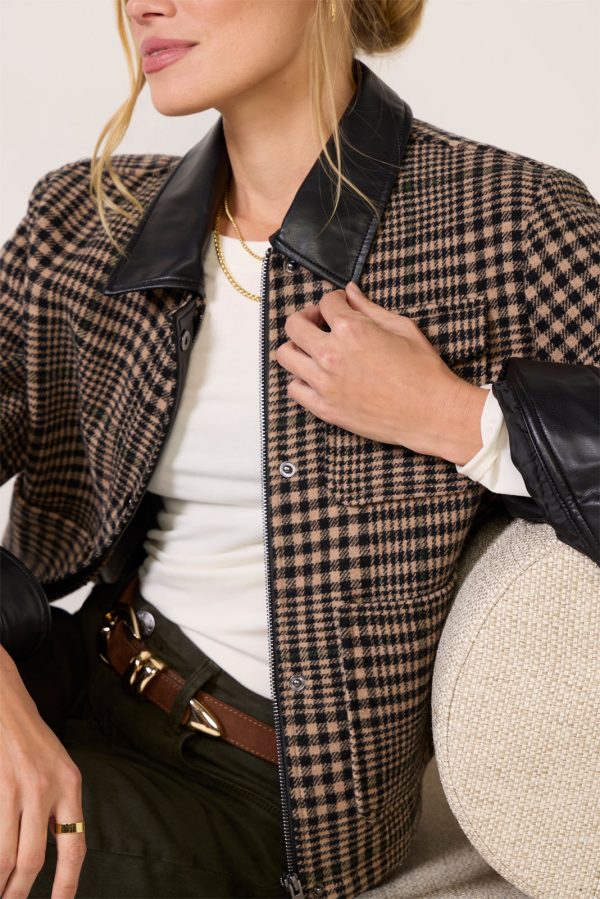 Dakota Plaid Wool Jacket - Image 2