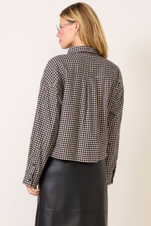 Norma Cropped Twill Shirting - Image 4