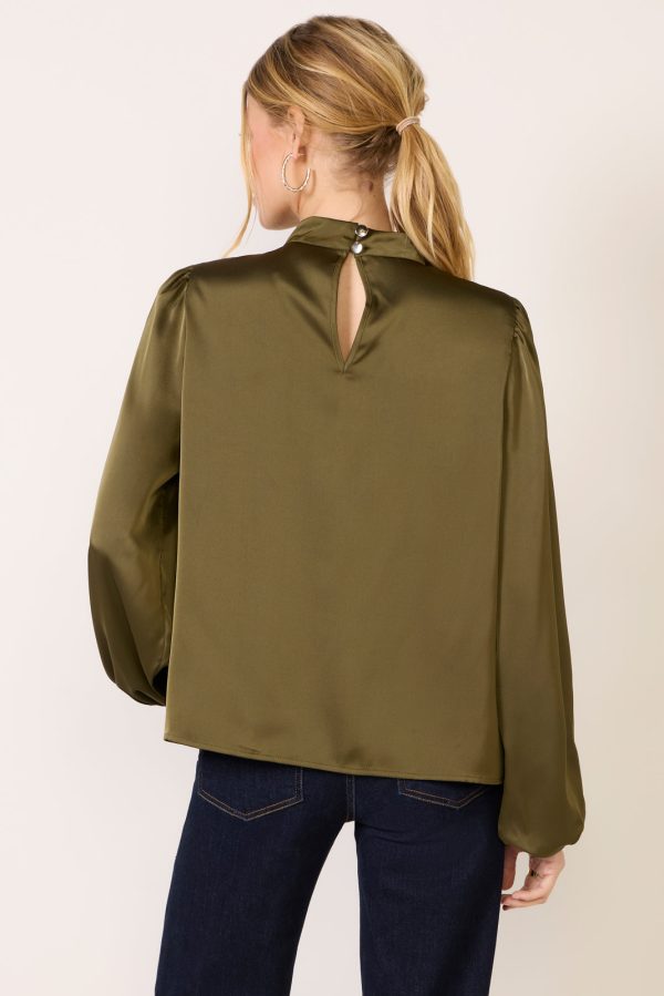 Clara Satin Blouse - Image 4