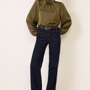 Clara Satin Blouse