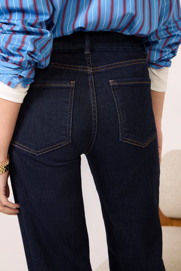 Charlotte Wide Leg w Patch Pockets Jean - Image 3