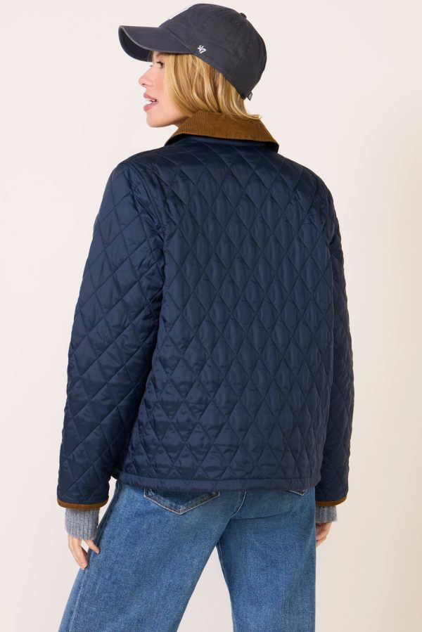 Icons Cropped Liddesdale Quilted Jacket - Image 4