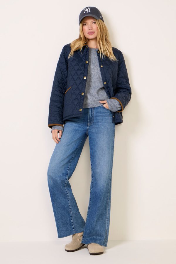 Icons Cropped Liddesdale Quilted Jacket - Image 2