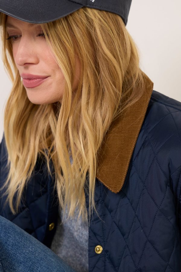 Icons Cropped Liddesdale Quilted Jacket - Image 3