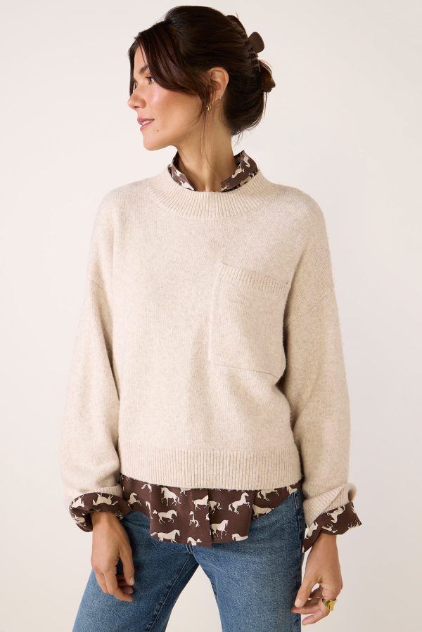 One Pocket Crew Sweater - Image 2