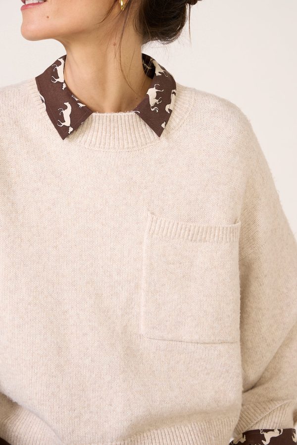 One Pocket Crew Sweater - Image 3