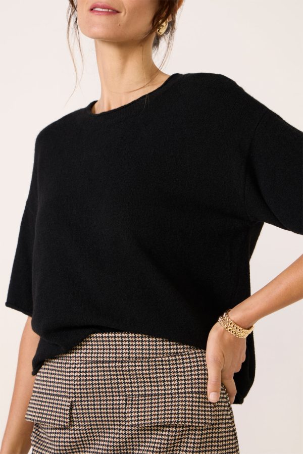 Lily Drop Shoulder Sweater Tee - Image 3