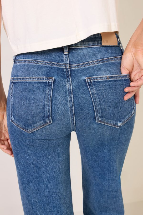 Anessa 31` w Raw Hem Wide Leg Jean - Image 3