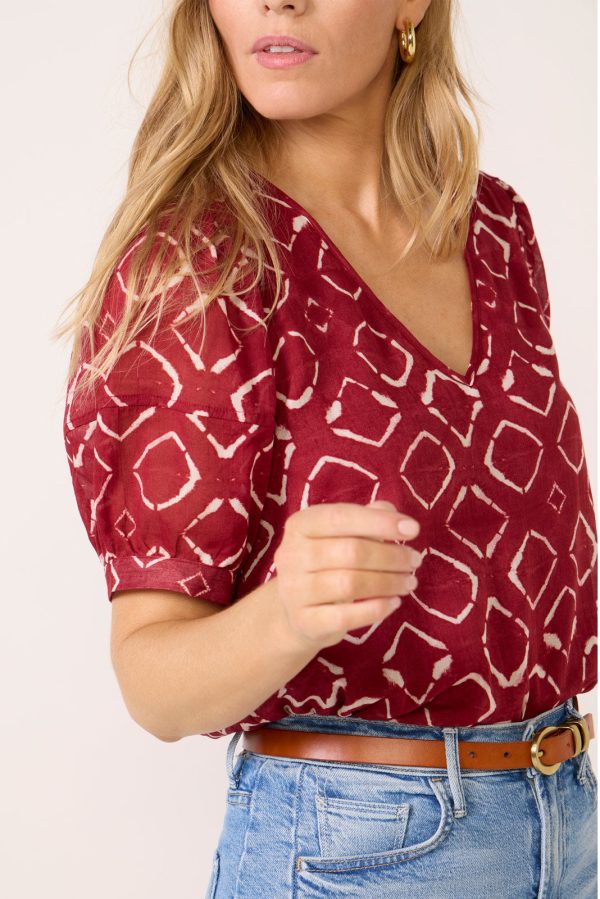 Hallie Shibori Top - Image 2