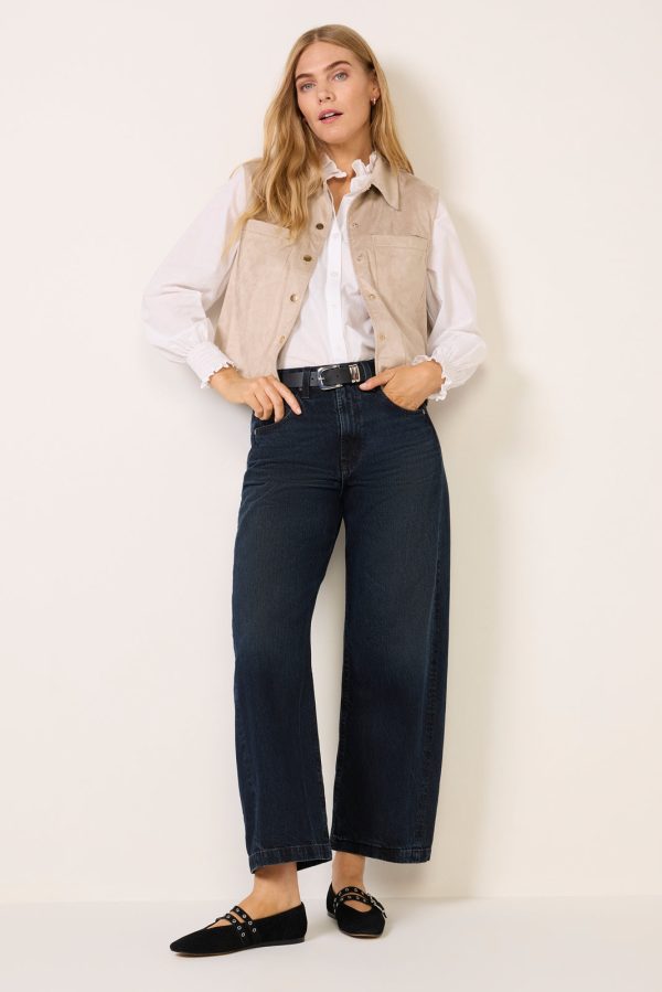 Reagan Faux Suede Vest - Image 2