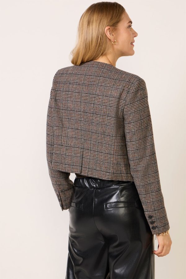 Ellie Plaid Jacket - Image 4