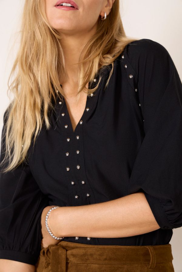 Celina Stud Blouse - Image 3