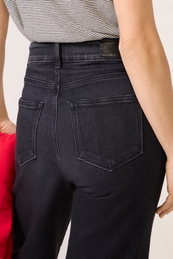 Anessa w Twisted Outseam Panel Wide Leg Jean - Image 3