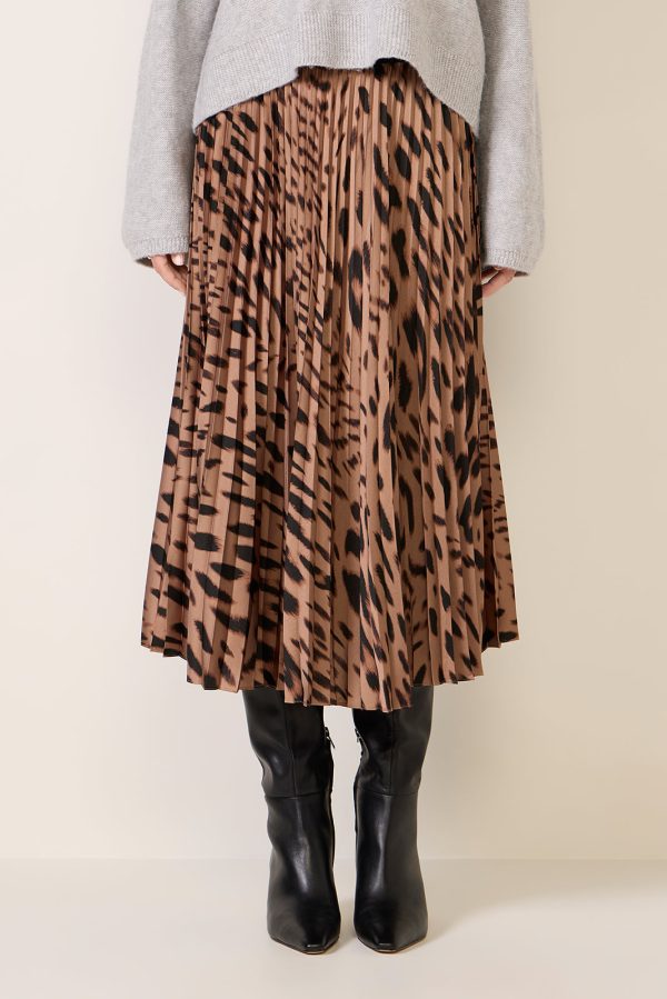 Nostalgia Pleated Midi Skirt - Image 6