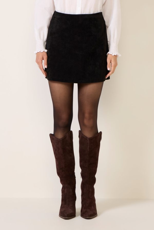 Ciera Suede Mini Skirt - Image 5