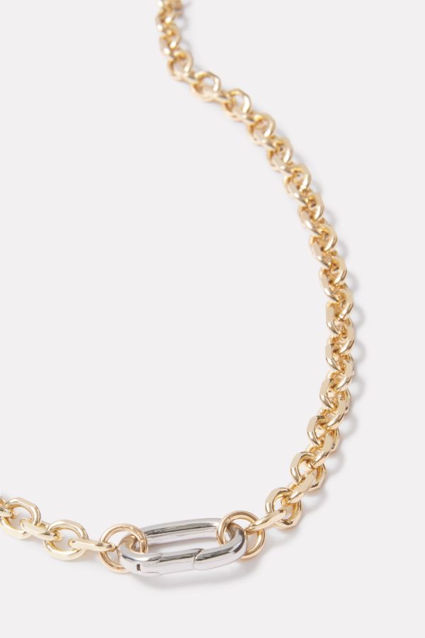 Fletcher Two Tone Necklace - Image 2