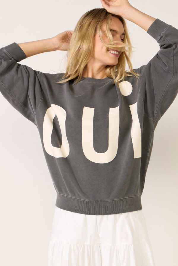 Grand Oui Oversized Sweatshirt - Image 5