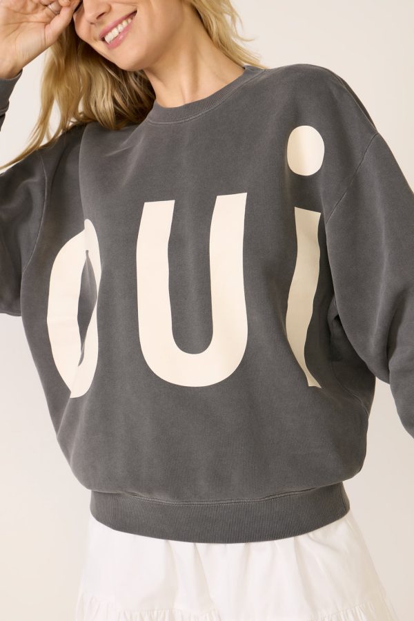 Grand Oui Oversized Sweatshirt - Image 3