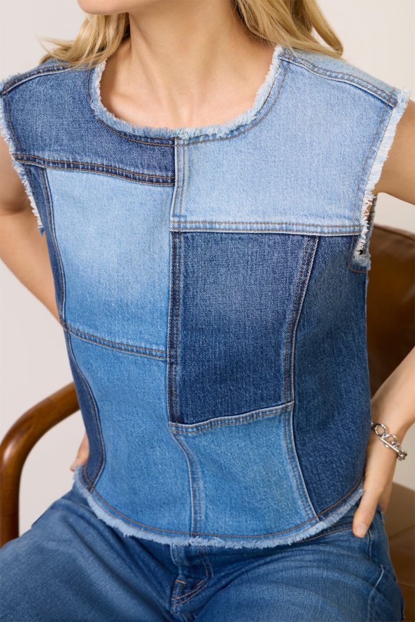 Ronny Denim Top - Image 2