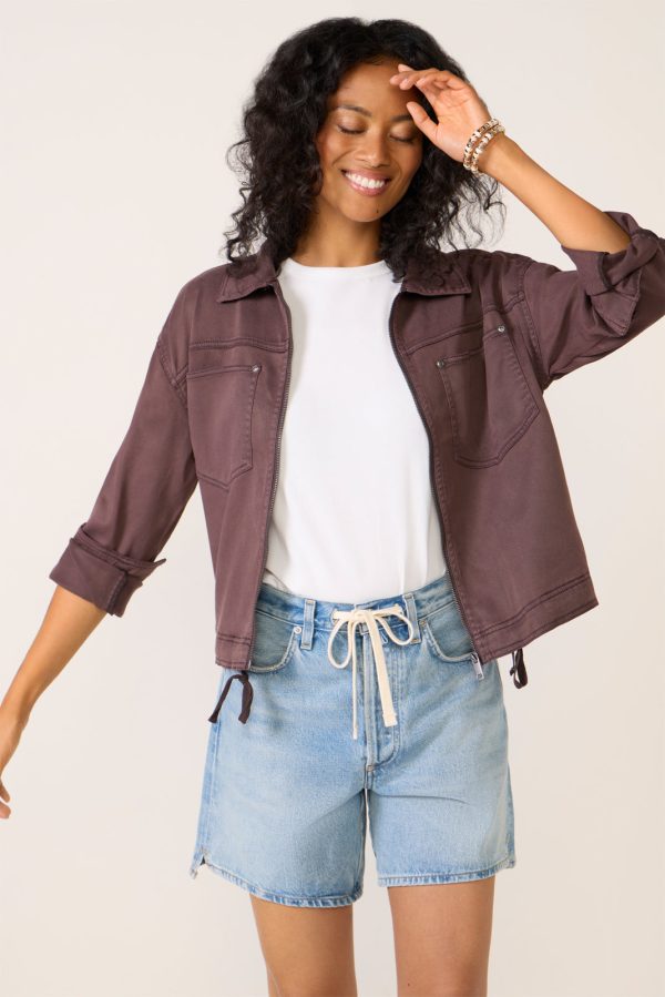 Bobbie Zip Utility Jacket - Image 3