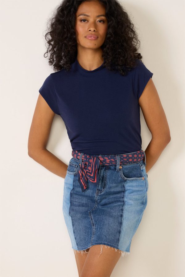 Giana Mock Neck Top - Image 2