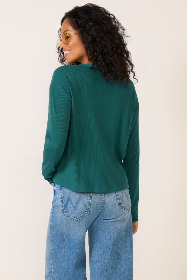 Bex Split Neck Top - Image 4
