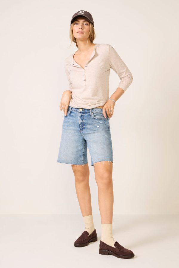 Peyton Henley Long Sleeve Top - Image 3