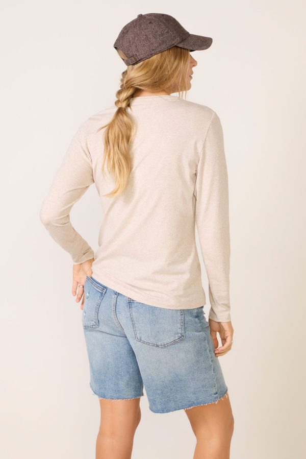 Peyton Henley Long Sleeve Top - Image 4