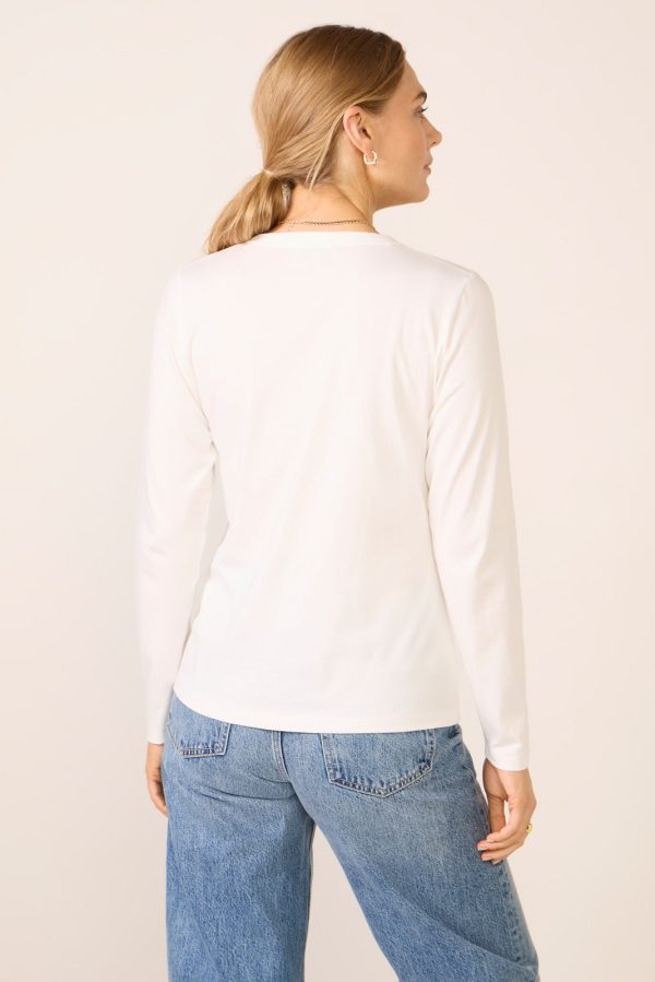 Peyton Henley Long Sleeve Top - Image 4