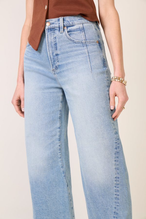 Kyra W/ Seaming Wide Leg Jean - Image 2