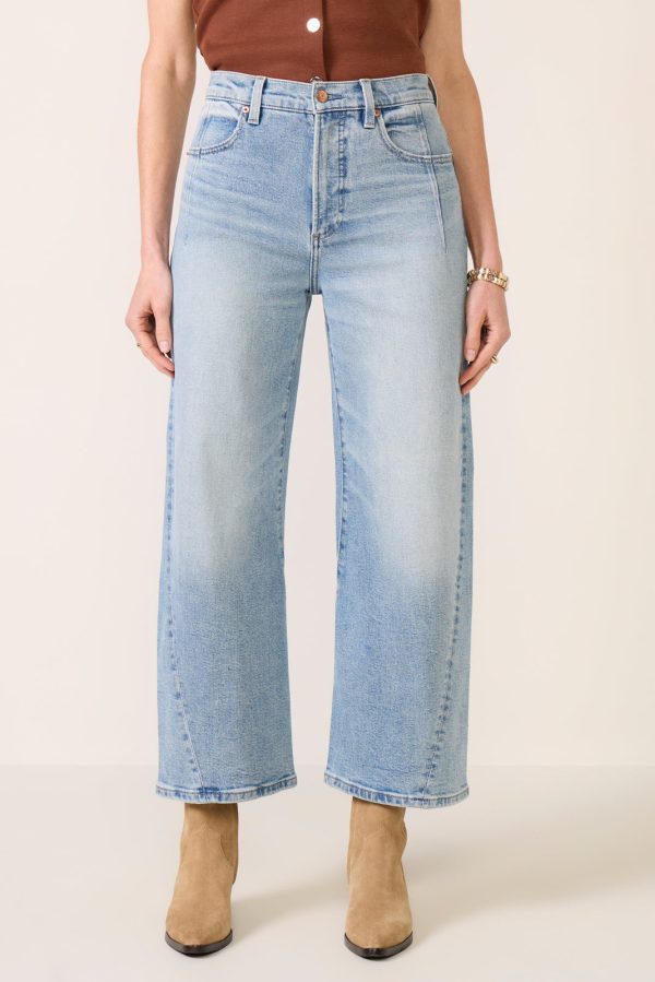 Kyra W/ Seaming Wide Leg Jean - Image 5