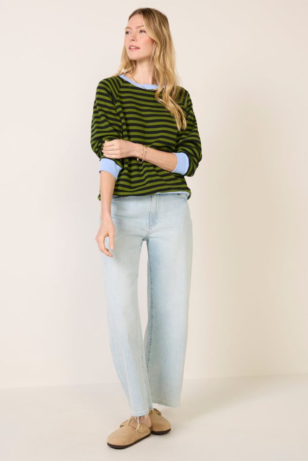 Stripe Vintage Sweatshirt