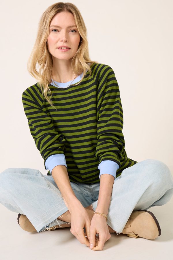Stripe Vintage Sweatshirt - Image 5