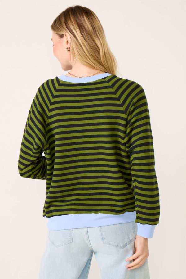 Stripe Vintage Sweatshirt - Image 3