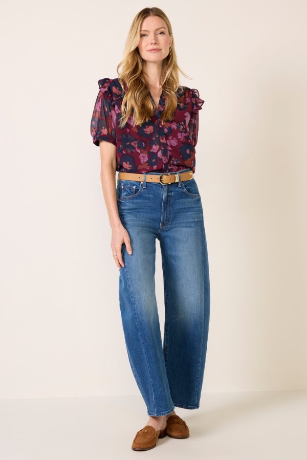 Lyra Flutter Blouse
