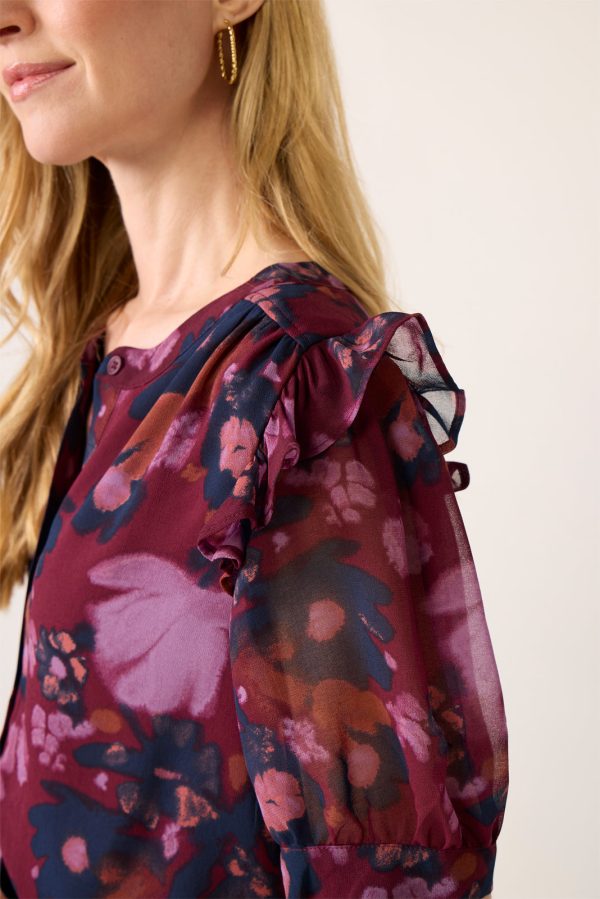 Lyra Flutter Blouse - Image 3