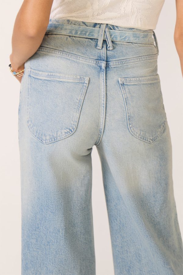 Good Waist Palazzo Crop Jean - Image 3