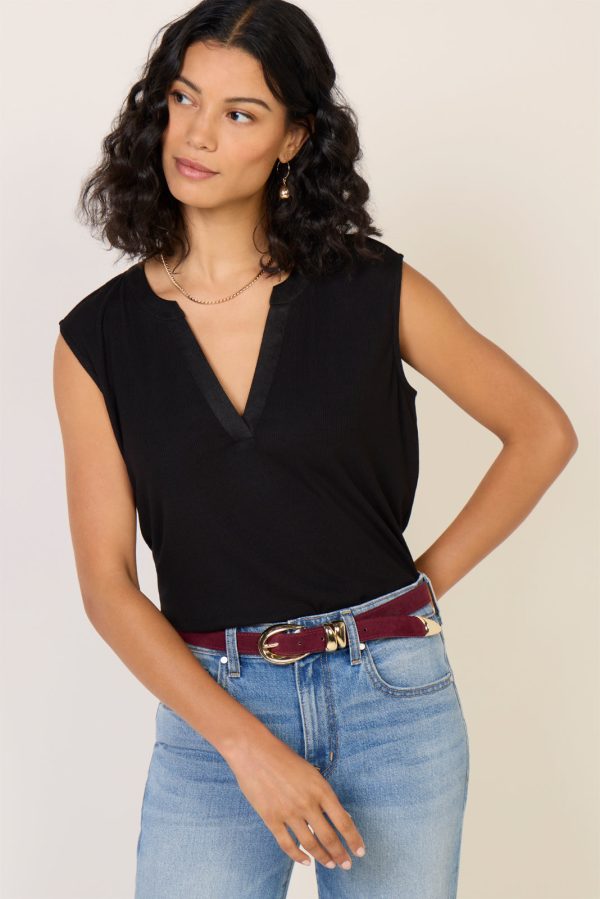 Bex Split Neck Tank - Image 2