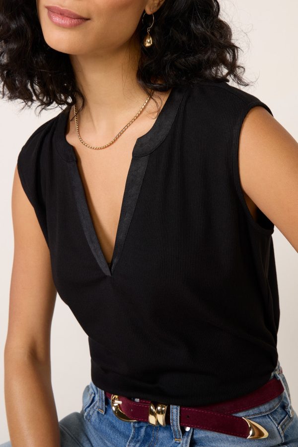 Bex Split Neck Tank - Image 3