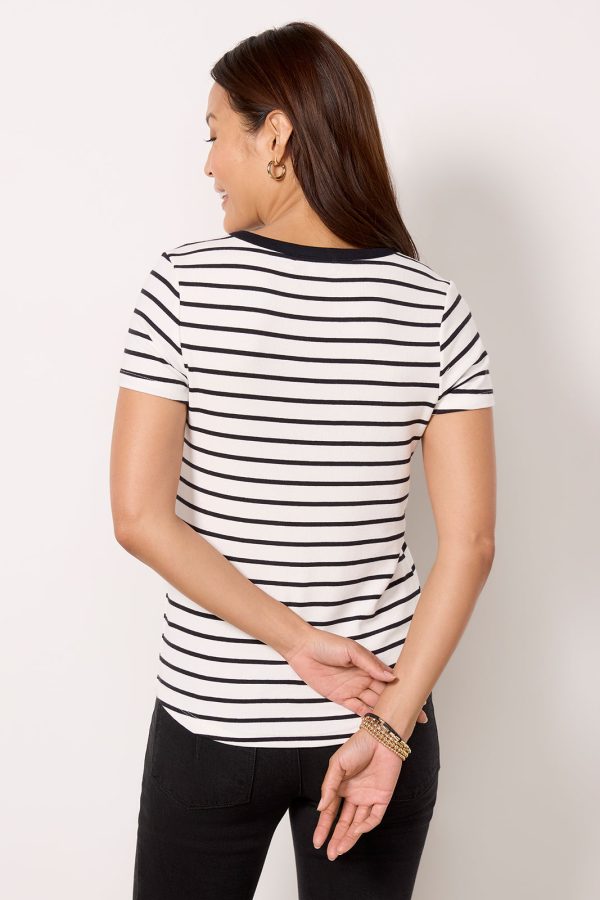 Felix Stripe Tee - Image 4