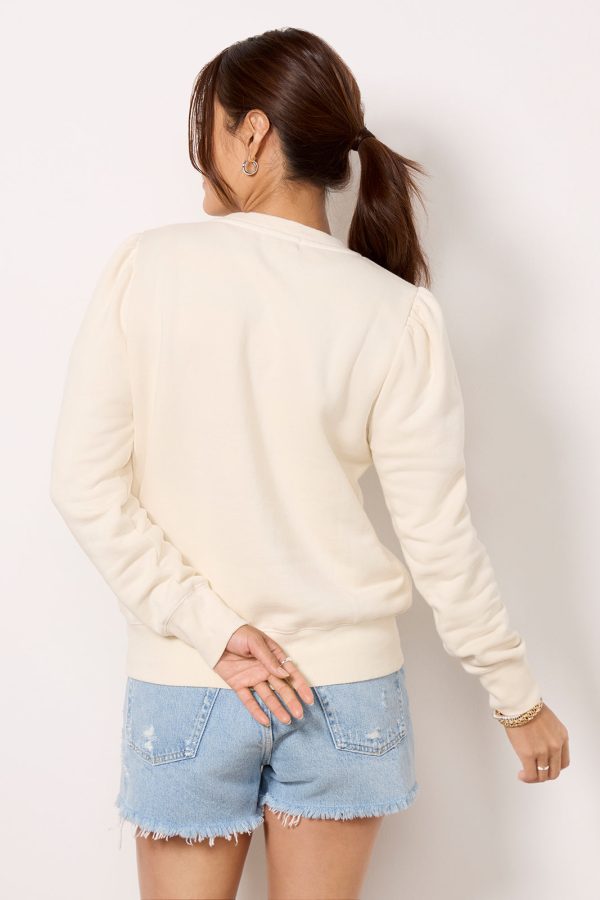 Roxy Puff Henley Sweatshirt - Image 4