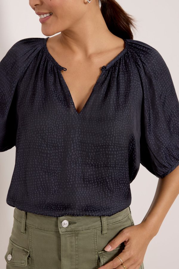 Thea Jacquard Top - Image 2