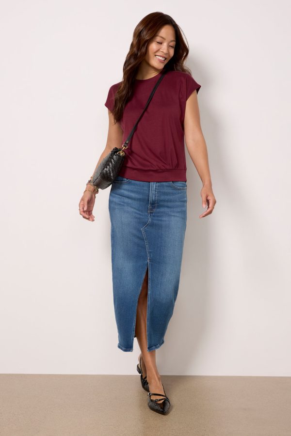 Lara Twist Muscle Tee - Image 3