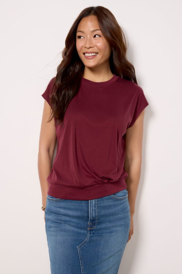 Lara Twist Muscle Tee - Image 5